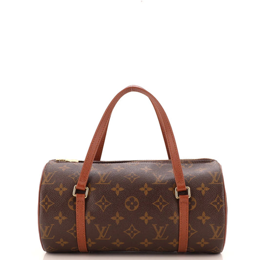 Louis Vuitton Papillon Handbag Monogram Canvas 26