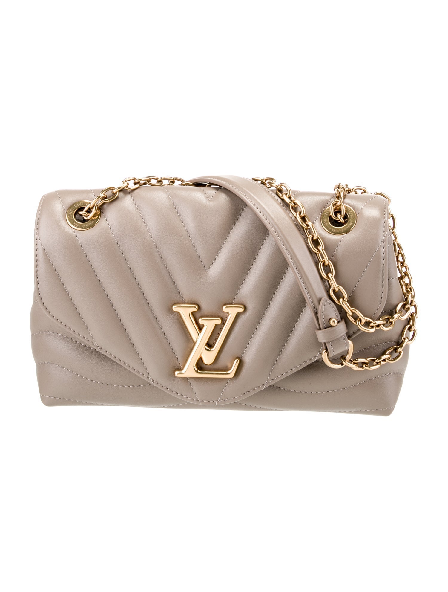 Louis Vuitton Leather New Wave Chain Bag GM