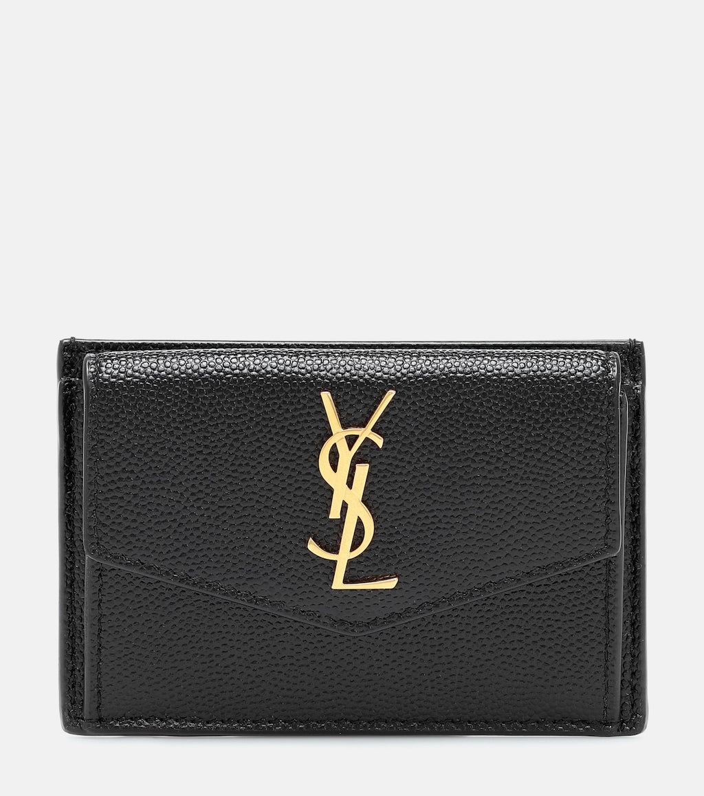 Saint Laurent Paris Leather Card Case