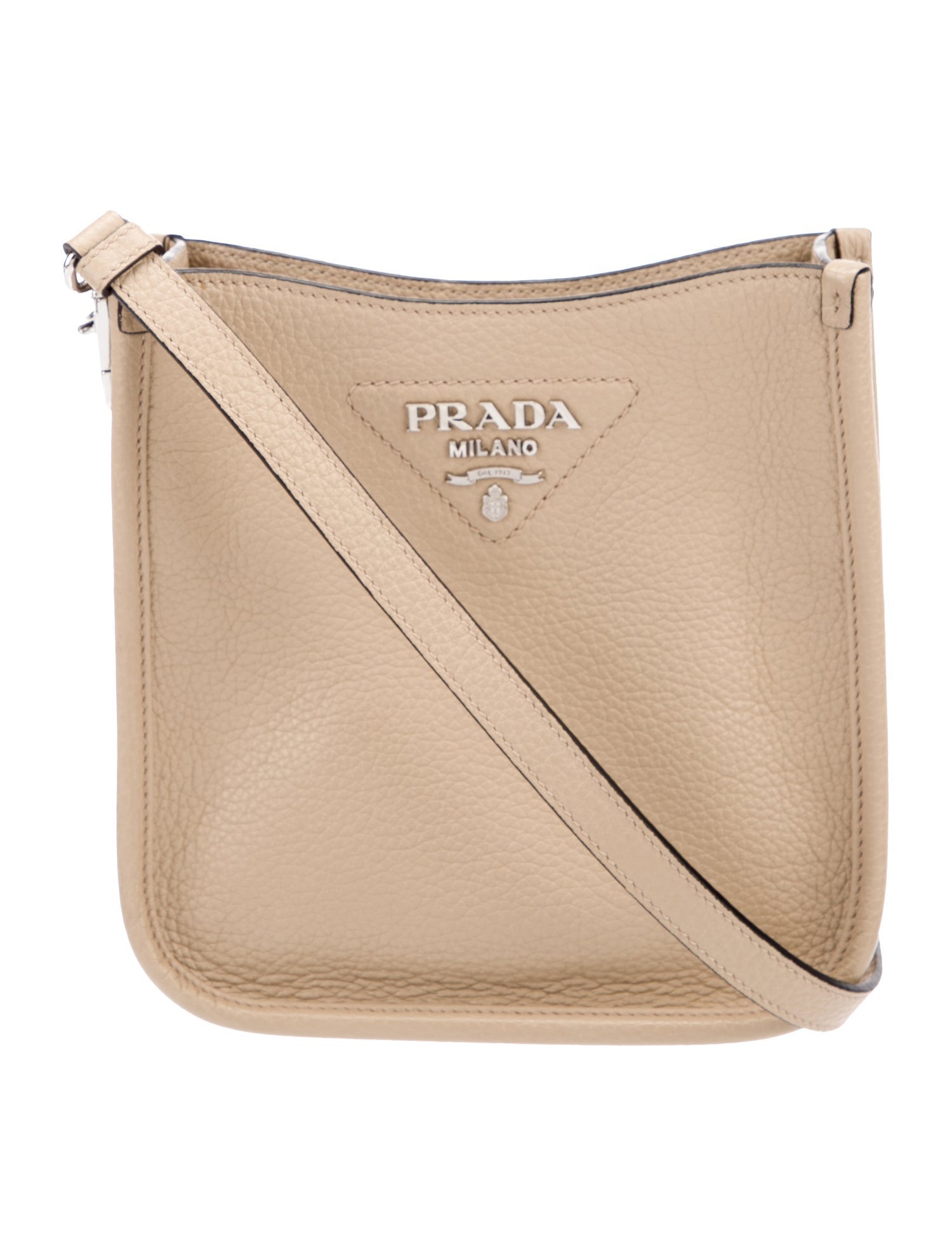 Prada Vitello Daino Leather Shoulder Bag