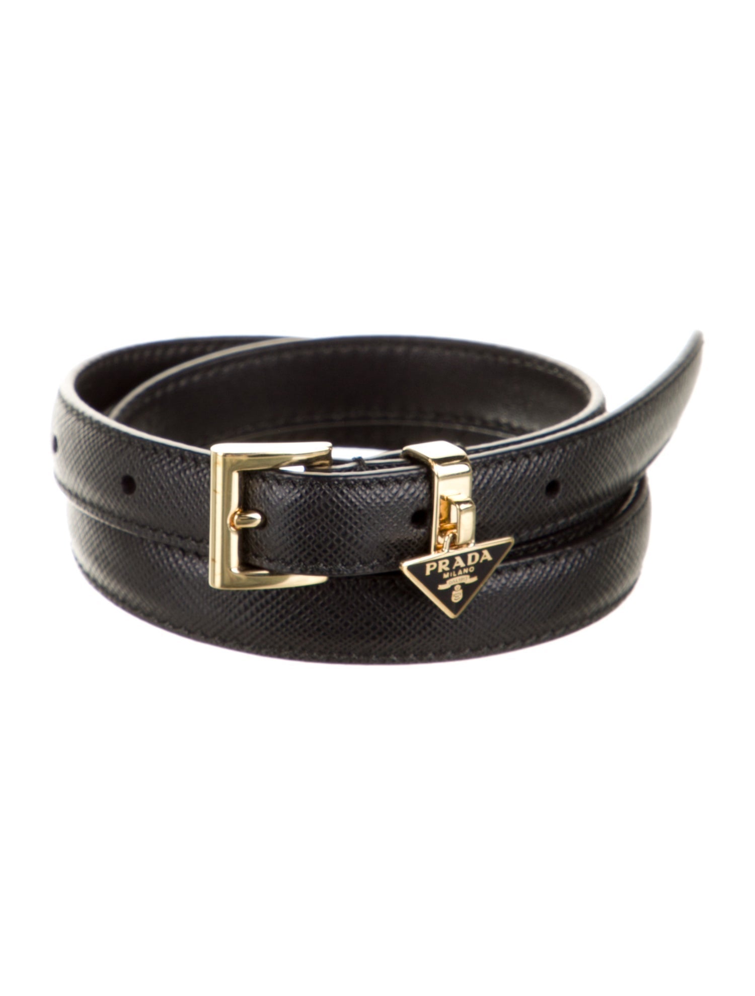 Prada Saffiano Leather Belt