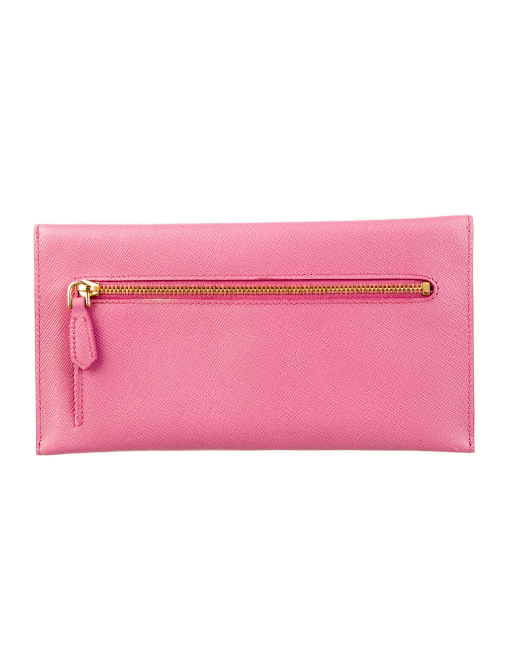 Prada Saffiano Metal Leather Wallet