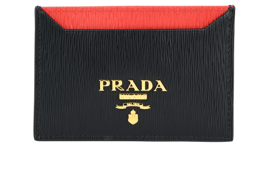 New Prada Bi-Colour Card Holder