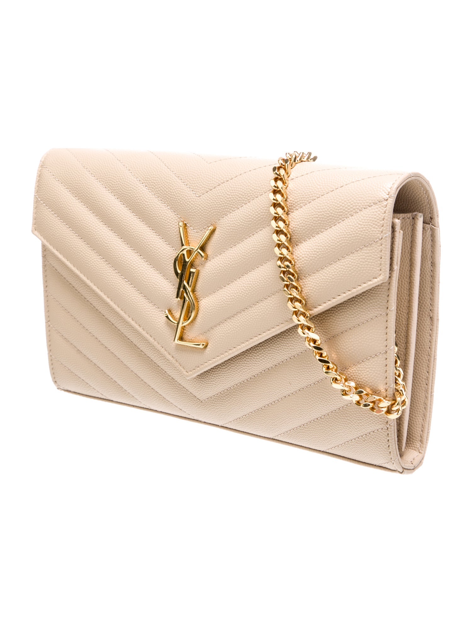 Saint Laurent Leather Cassandre