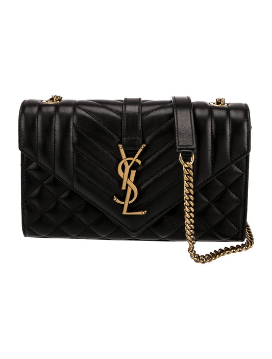 Saint Laurent Leather Envelope Small 2023