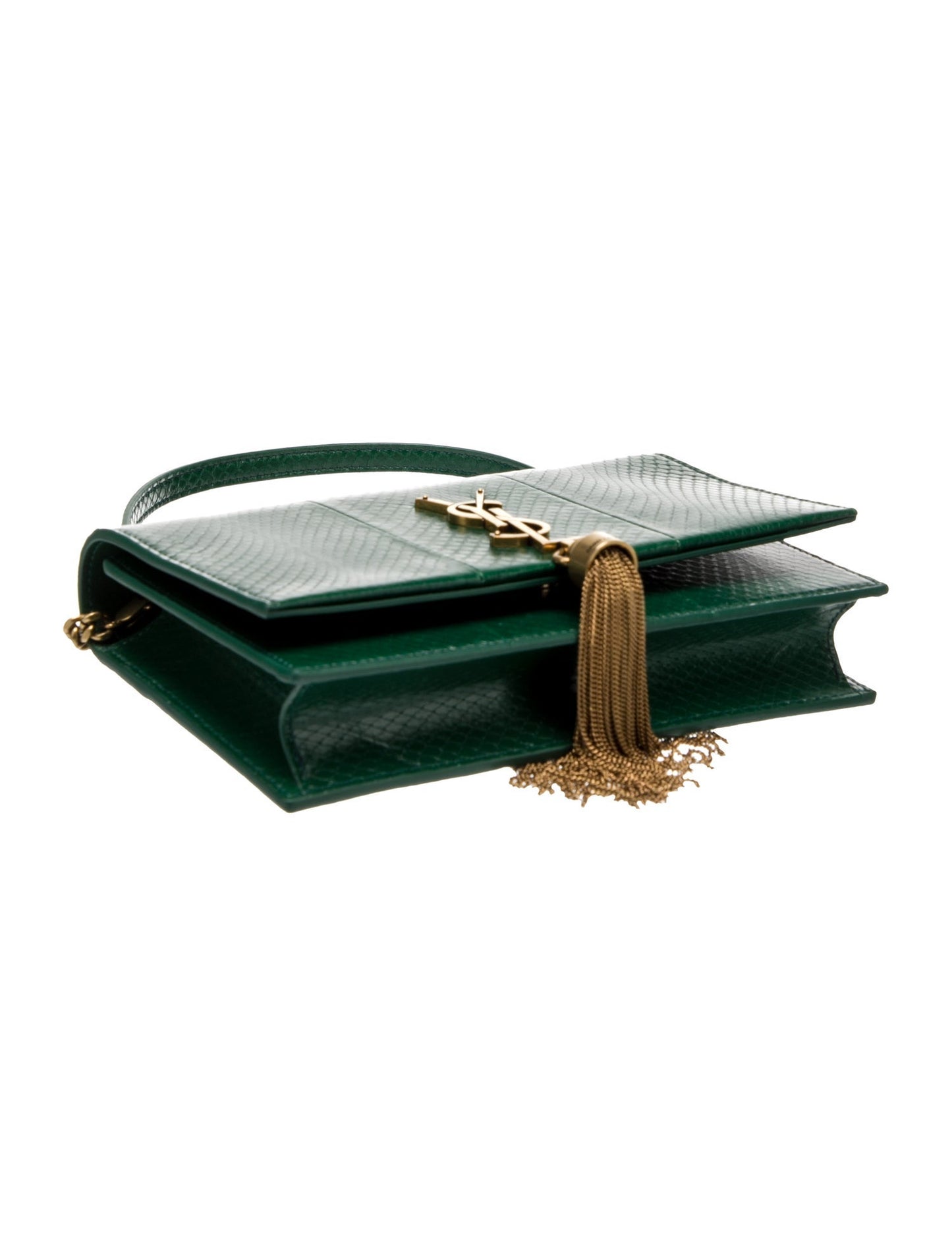 Saint Laurent Embossed Leather Kate 2023