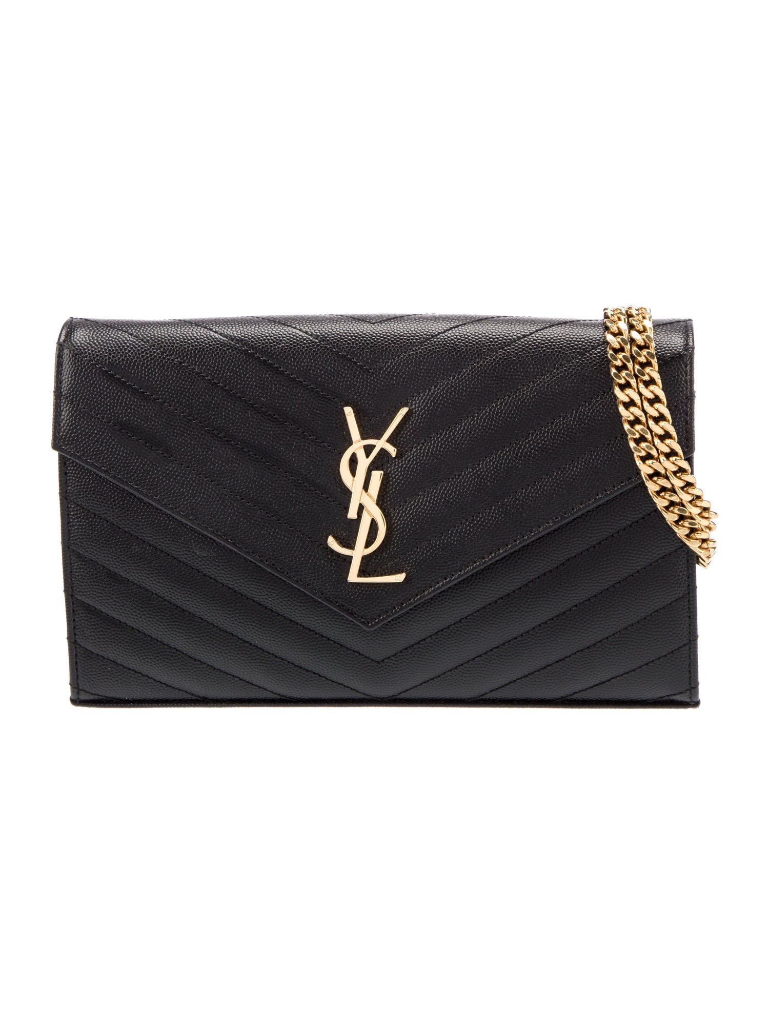 Saint Laurent Chevron Envelope