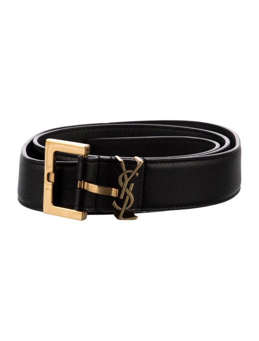 Saint Laurent Leather Belt