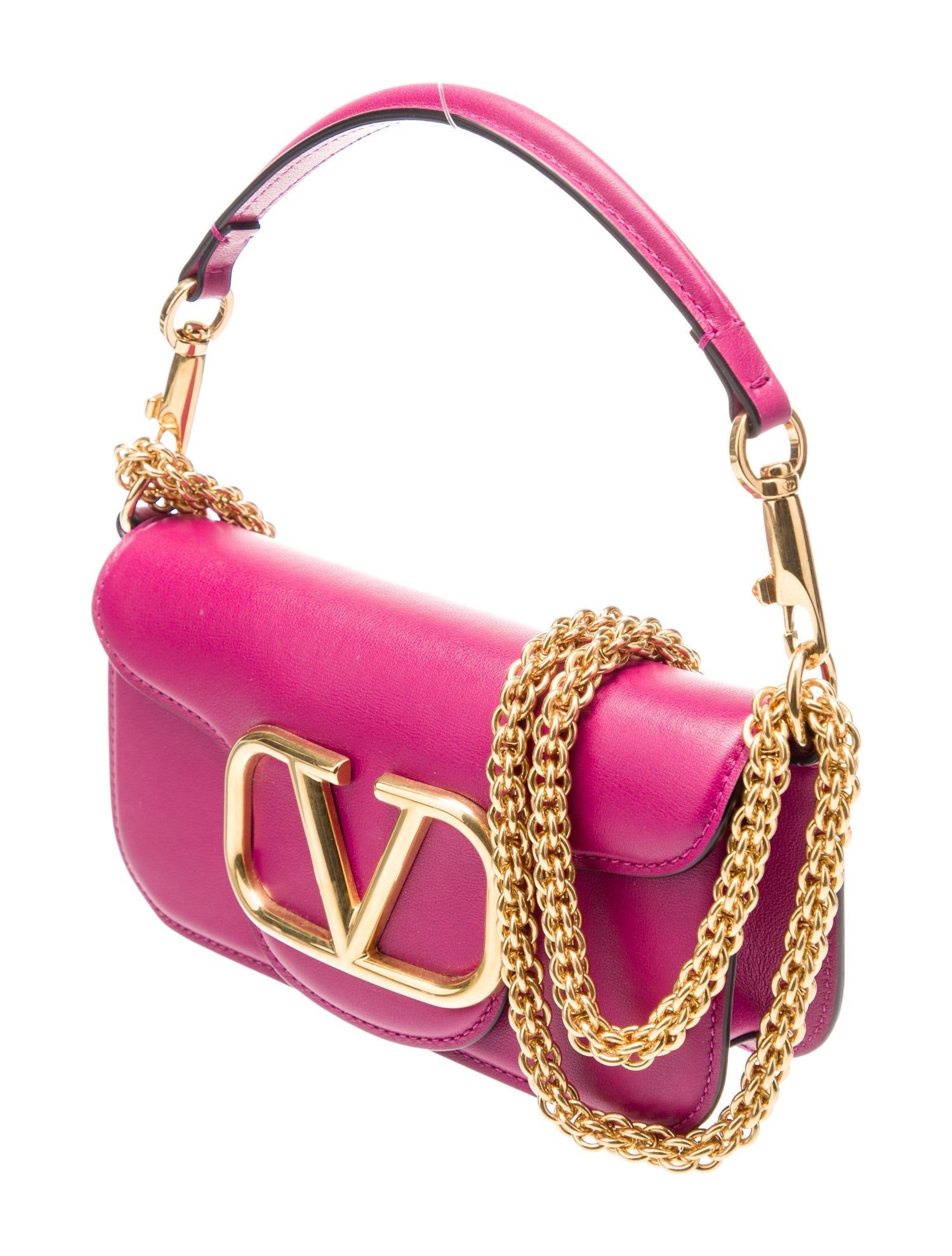 Valentino Leather Loco Shoulder Bag