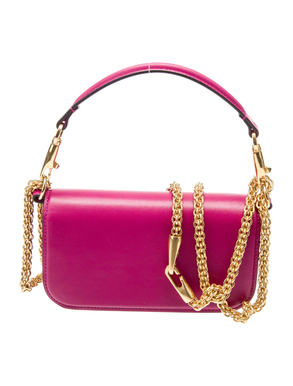 Valentino Leather Loco Shoulder Bag