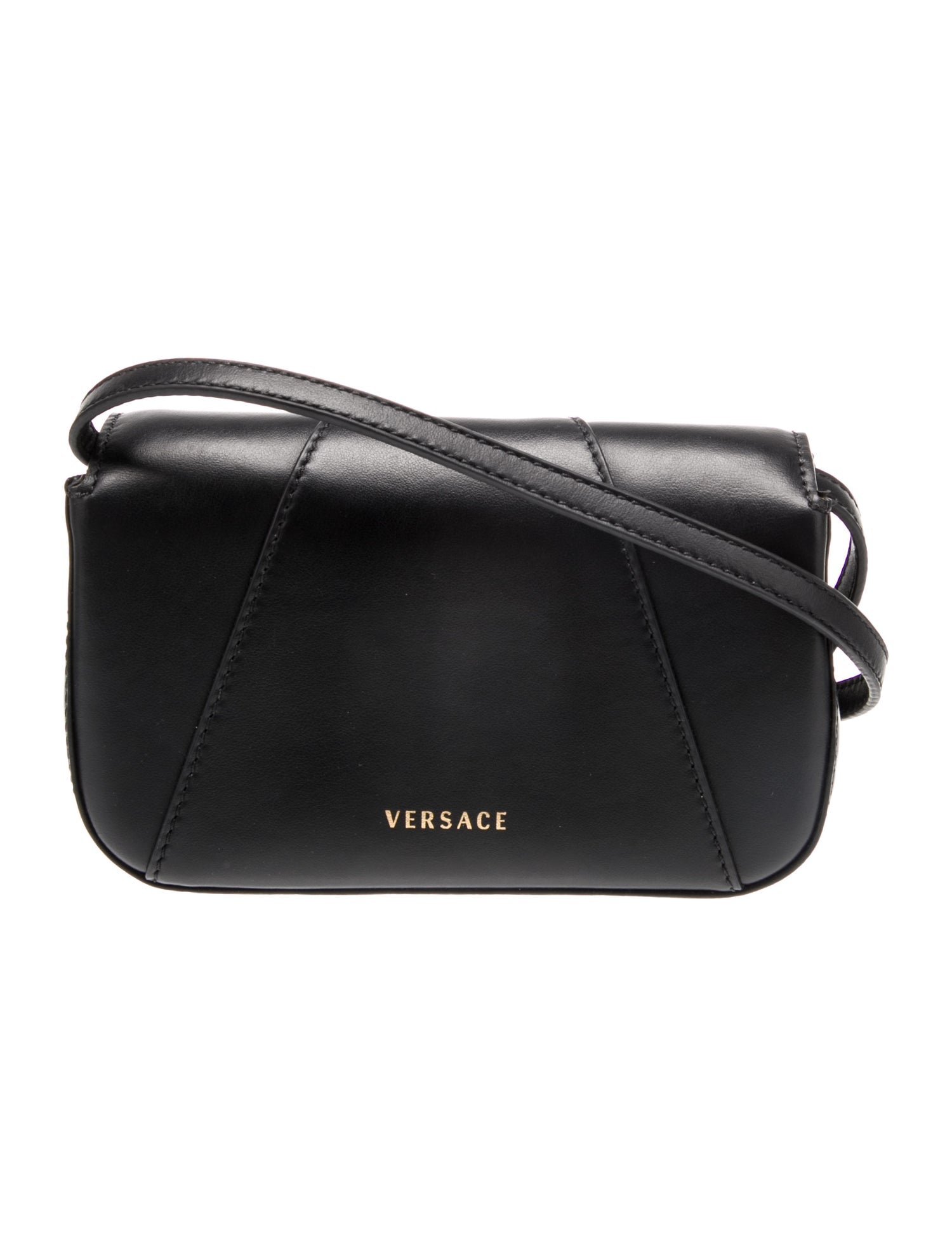 Versace Leather Shoulder Bag