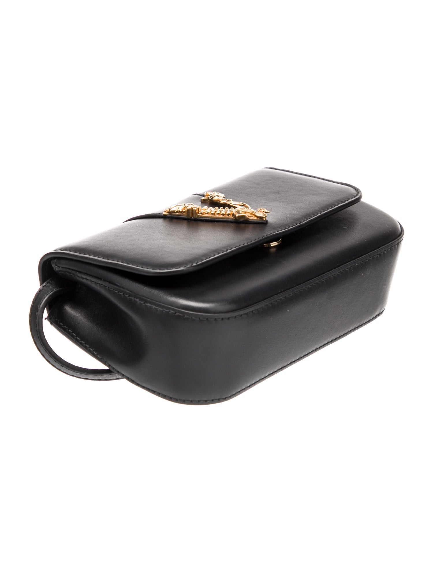 Versace Leather Shoulder Bag