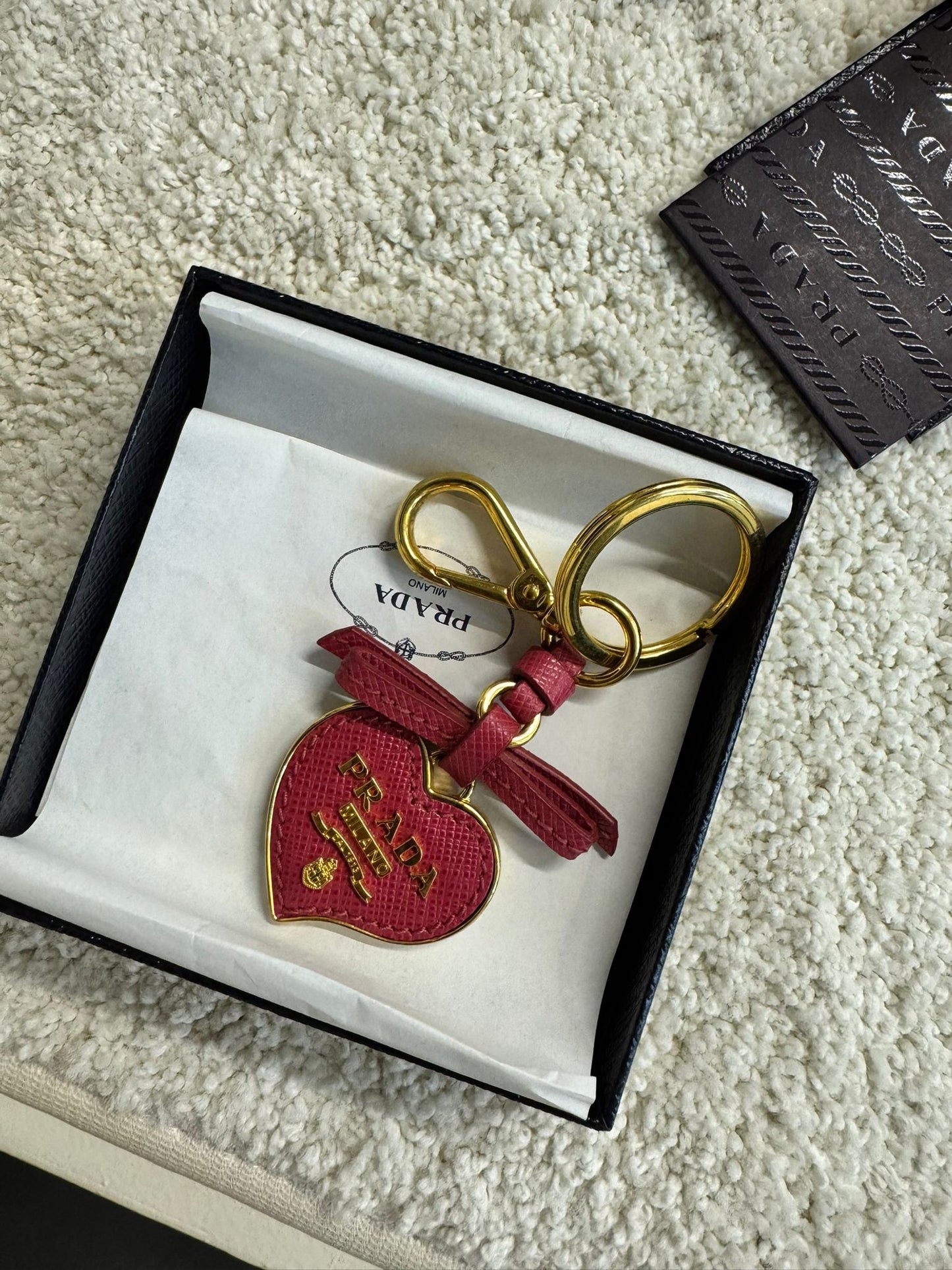 Prada Heart Charm