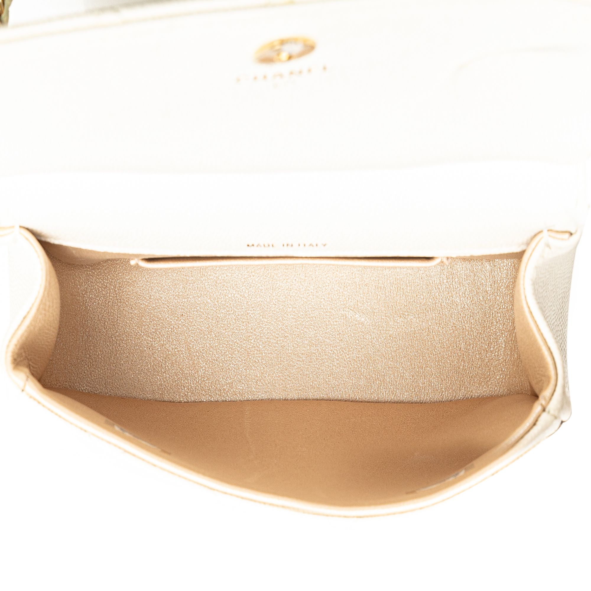 Chanel Quilted Caviar Frame Flap Clutch