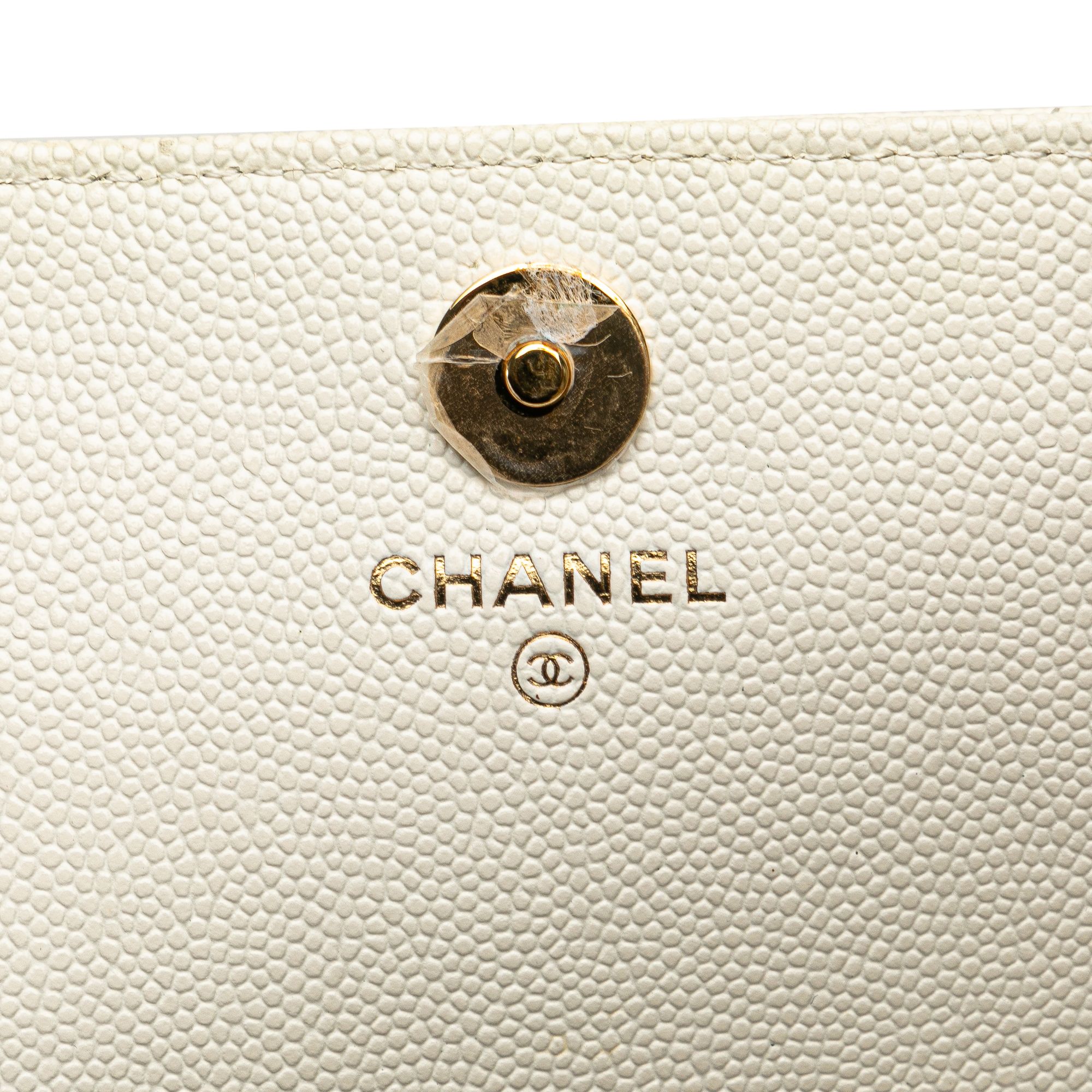 Chanel Quilted Caviar Frame Flap Clutch