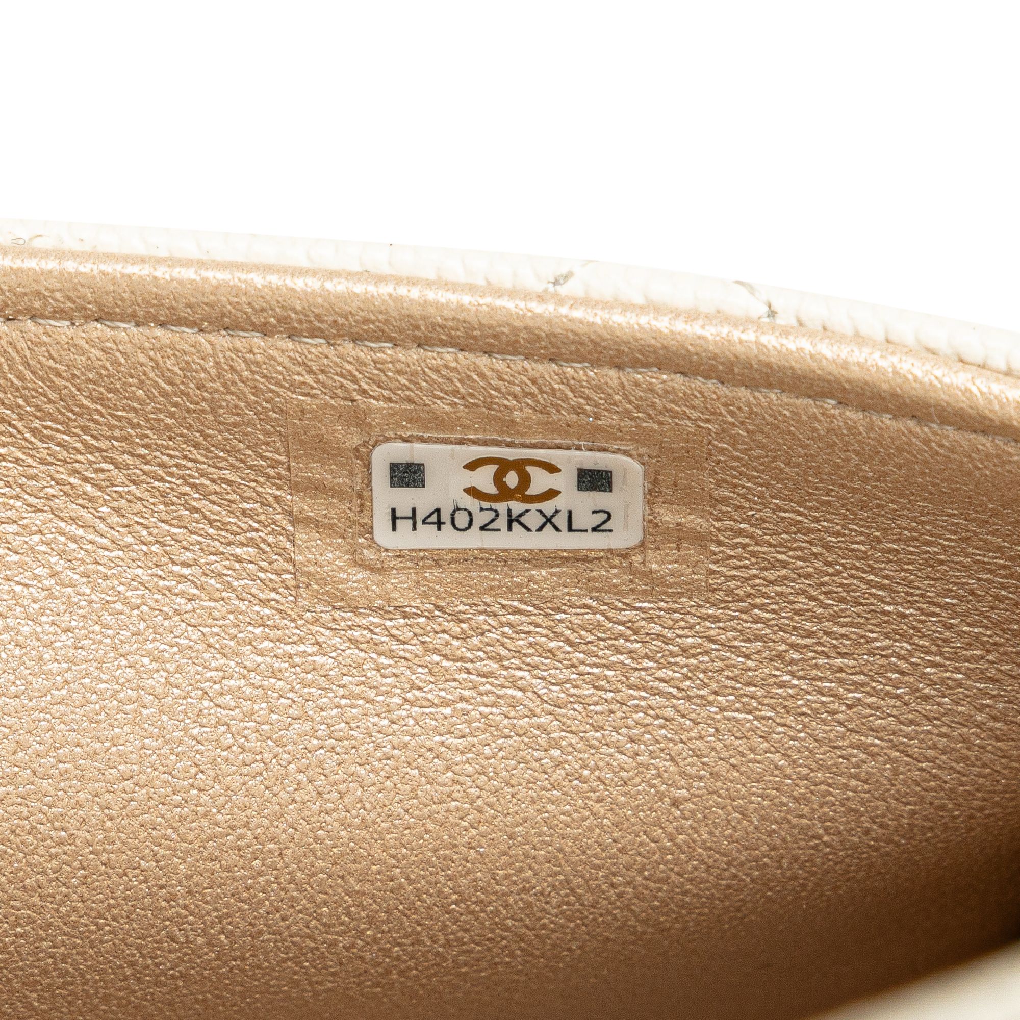 Chanel Quilted Caviar Frame Flap Clutch