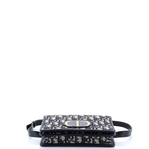 Christian Dior 30 Montaigne 2-in-1 Pouch Oblique Canvas