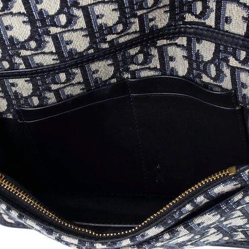Christian Dior 30 Montaigne 2-in-1 Pouch Oblique Canvas