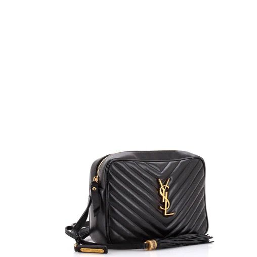 Saint Laurent Lou Camera Bag Matelasse Chevron Leather Small