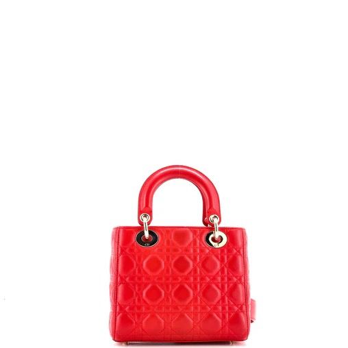 Christian Dior My Lady Dior Bag Cannage Quilt Lambskin