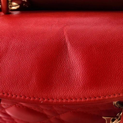 Christian Dior My Lady Dior Bag Cannage Quilt Lambskin