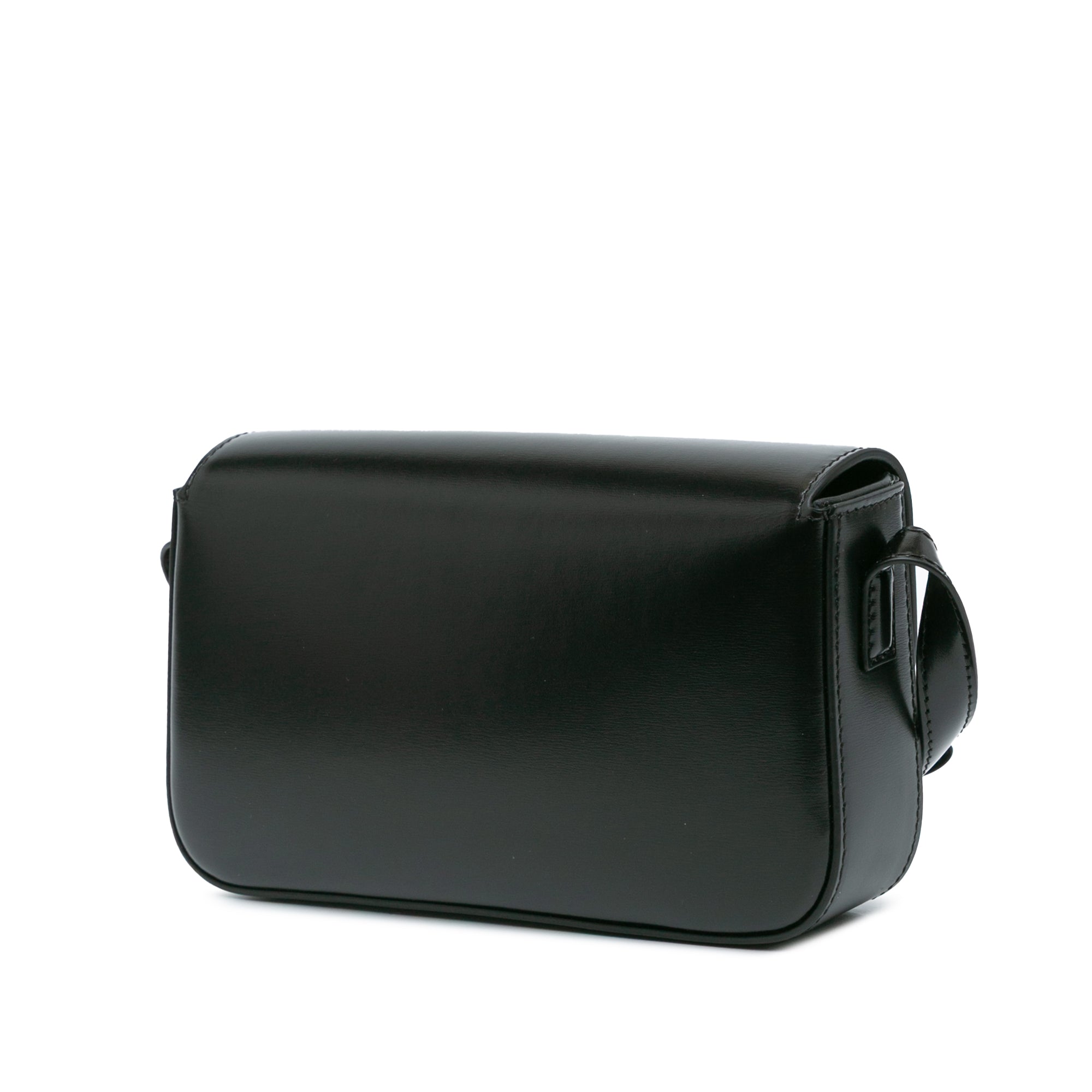 Celine Triomphe Leather Claude Shoulder Bag