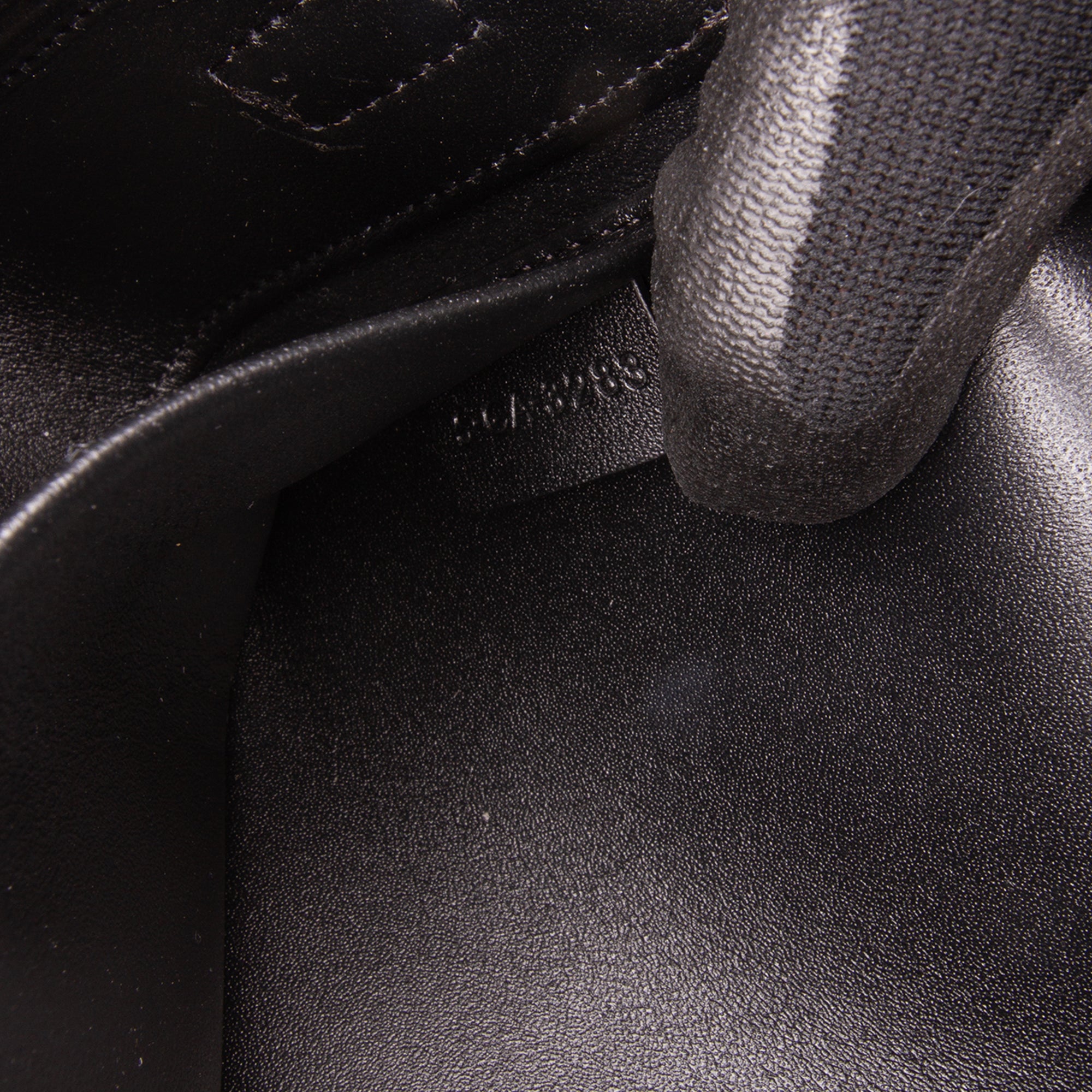 Celine Triomphe Leather Claude Shoulder Bag