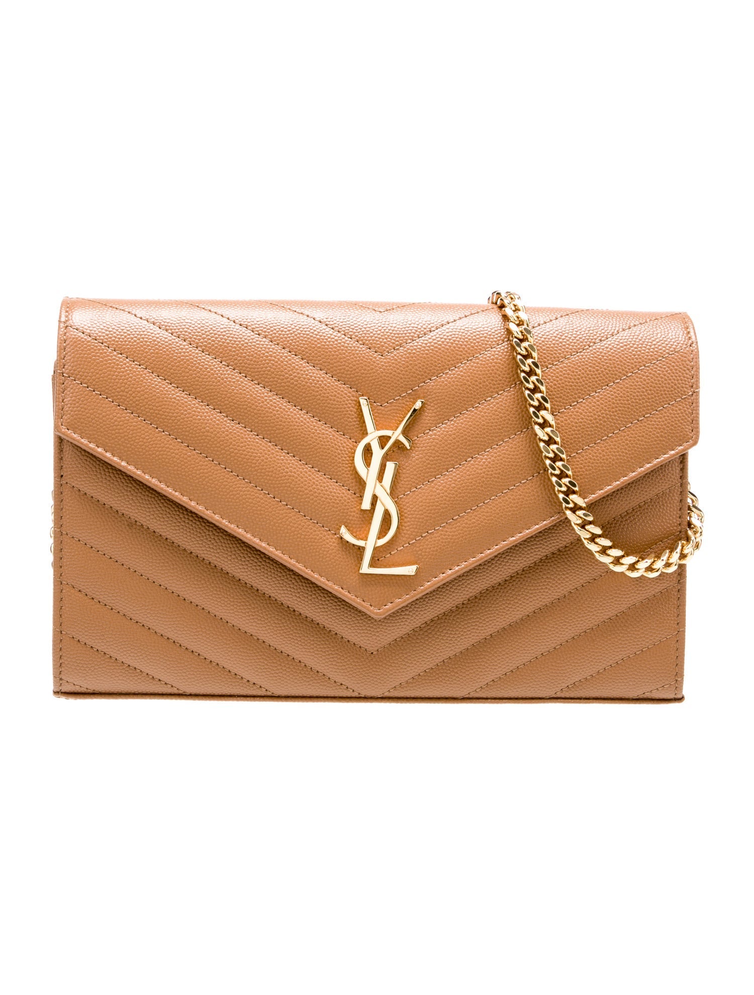 Saint Laurent Leather Cassandre w/ Tags