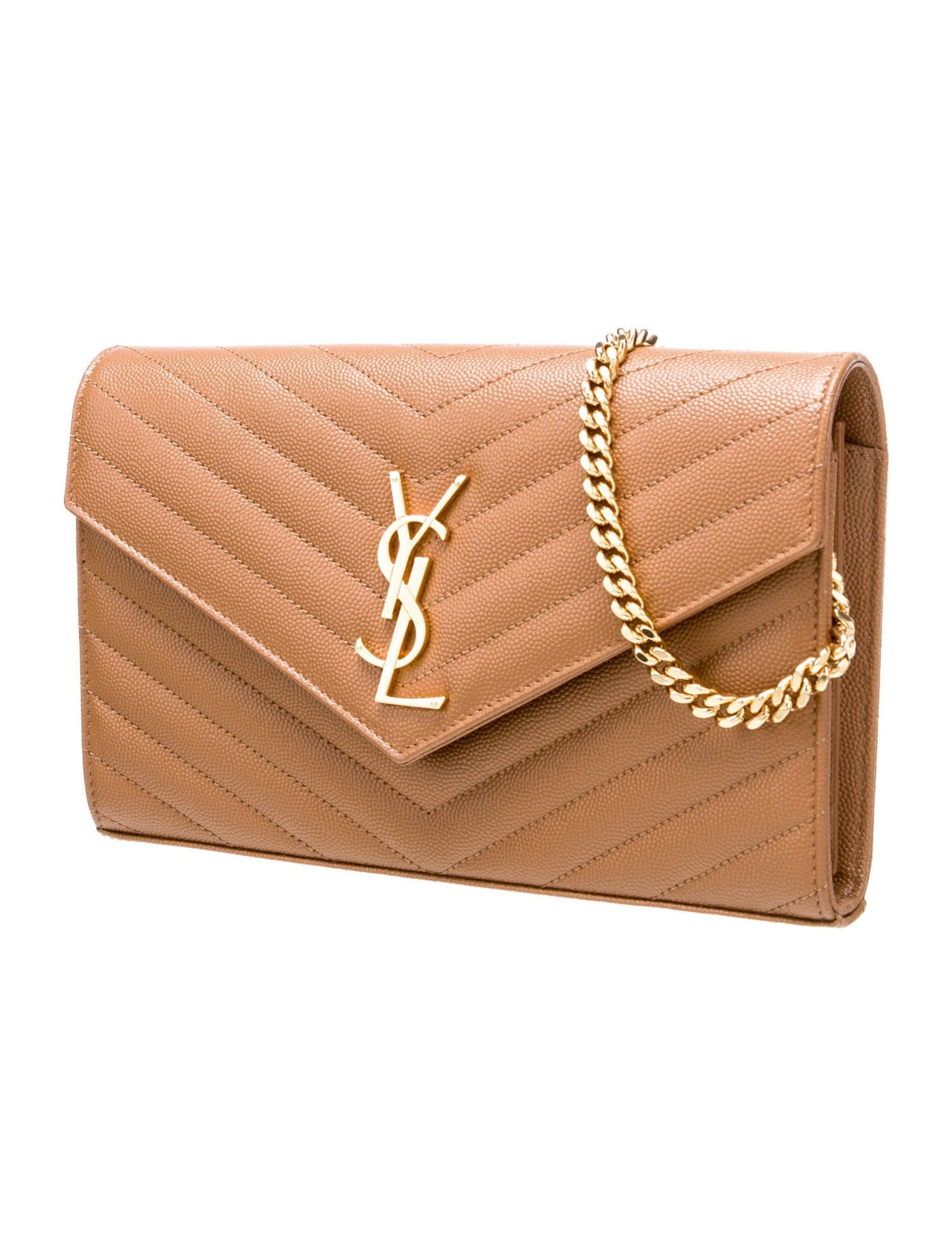 Saint Laurent Leather Cassandre w/ Tags