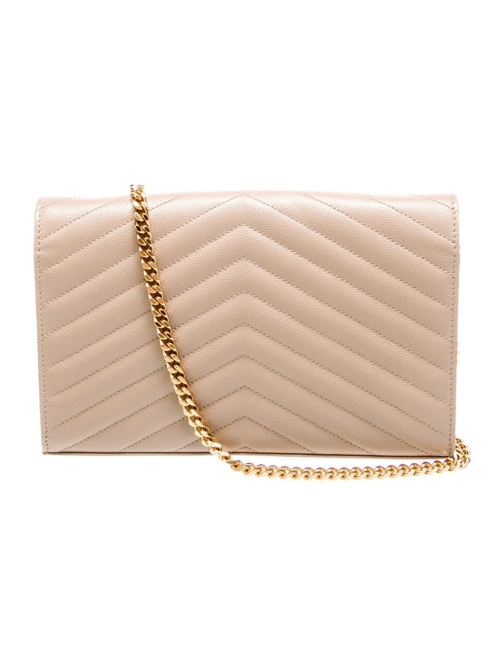 Saint Laurent Leather Clutch