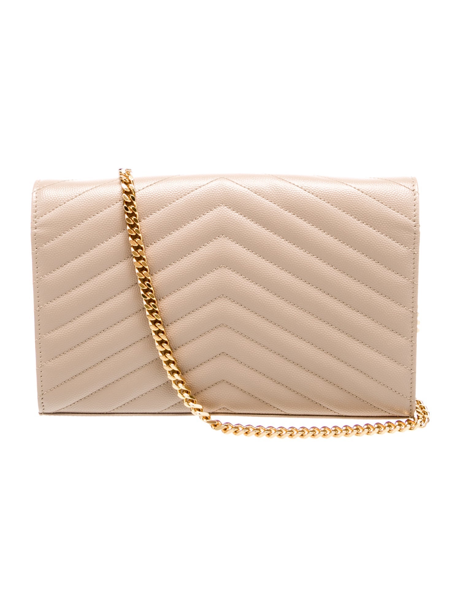 Saint Laurent Leather Clutch