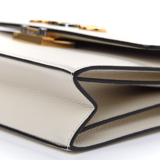 Gucci Zumi Leather Shoulder bag Beige