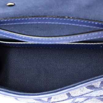 Valentino Garavani VLogo Loco Flap Shoulder Bag Toile Iconograph Fabric Small