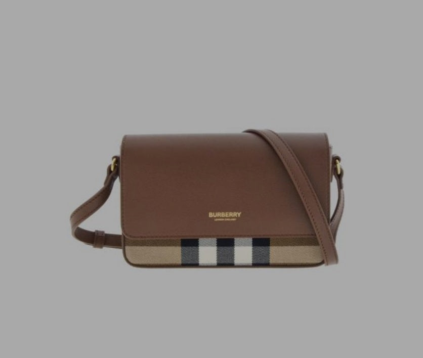 New Burberry Hampshire Bag Brown