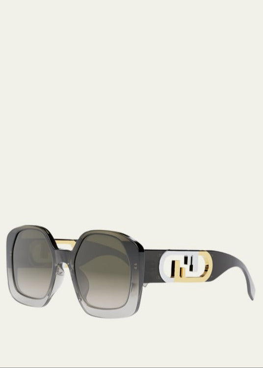 Fendi Oversize Gradient Sunglasses