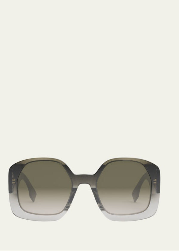 Fendi Oversize Gradient Sunglasses