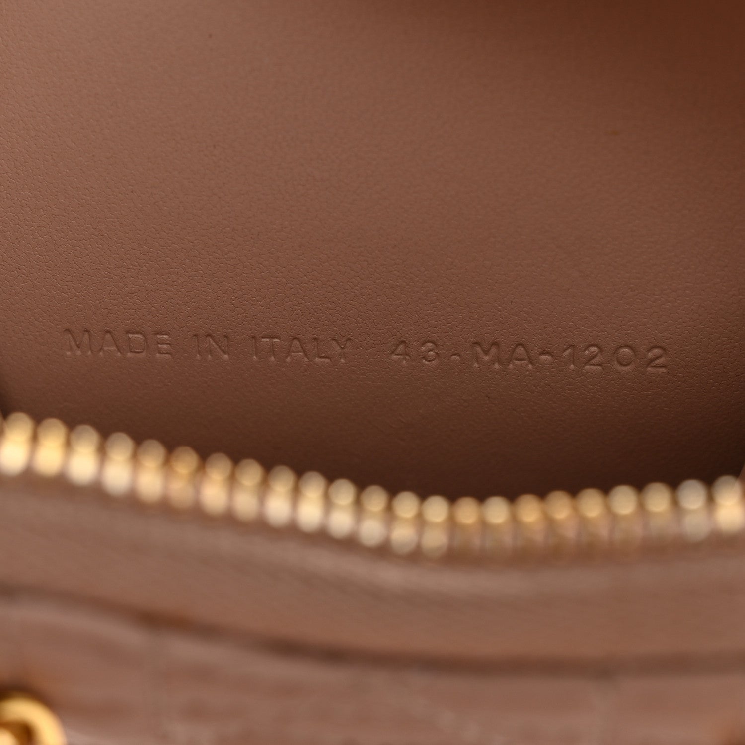 Christian Dior Calfskin Cannage Dioramour Caro Heart Pouch With Chain Rose Des Vents