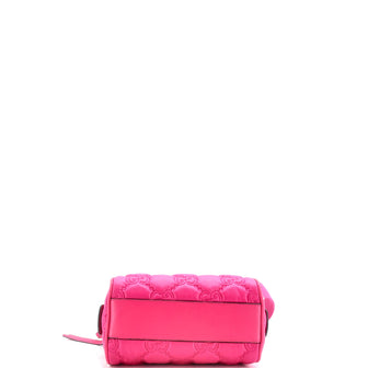 Gucci Ophidia Convertible Boston Top Handle Bag GG Matelasse Nylon with Leather