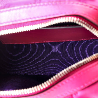 Gucci Ophidia Convertible Boston Top Handle Bag GG Matelasse Nylon with Leather
