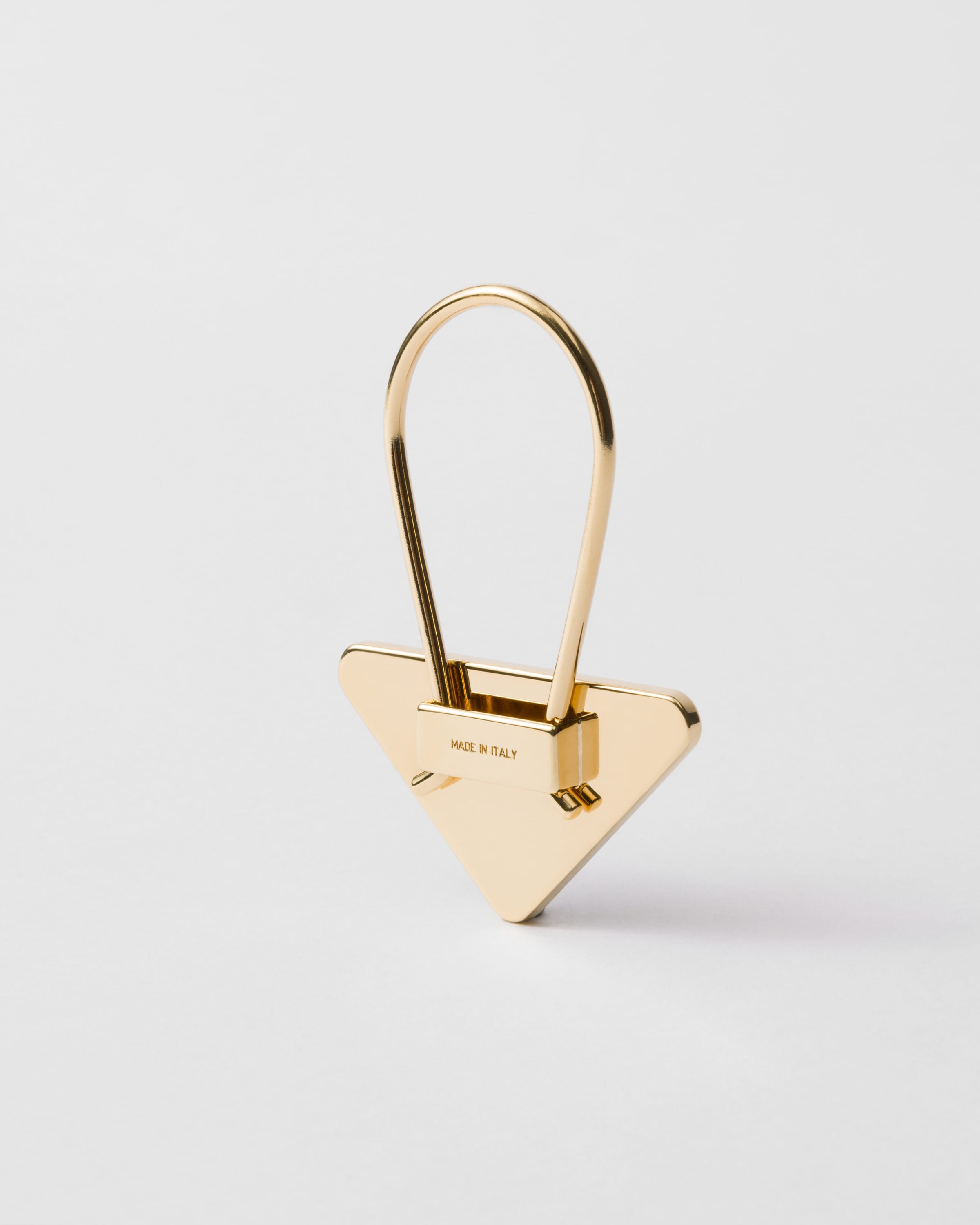 New PRADA Women's Enameled Metal Key Ring