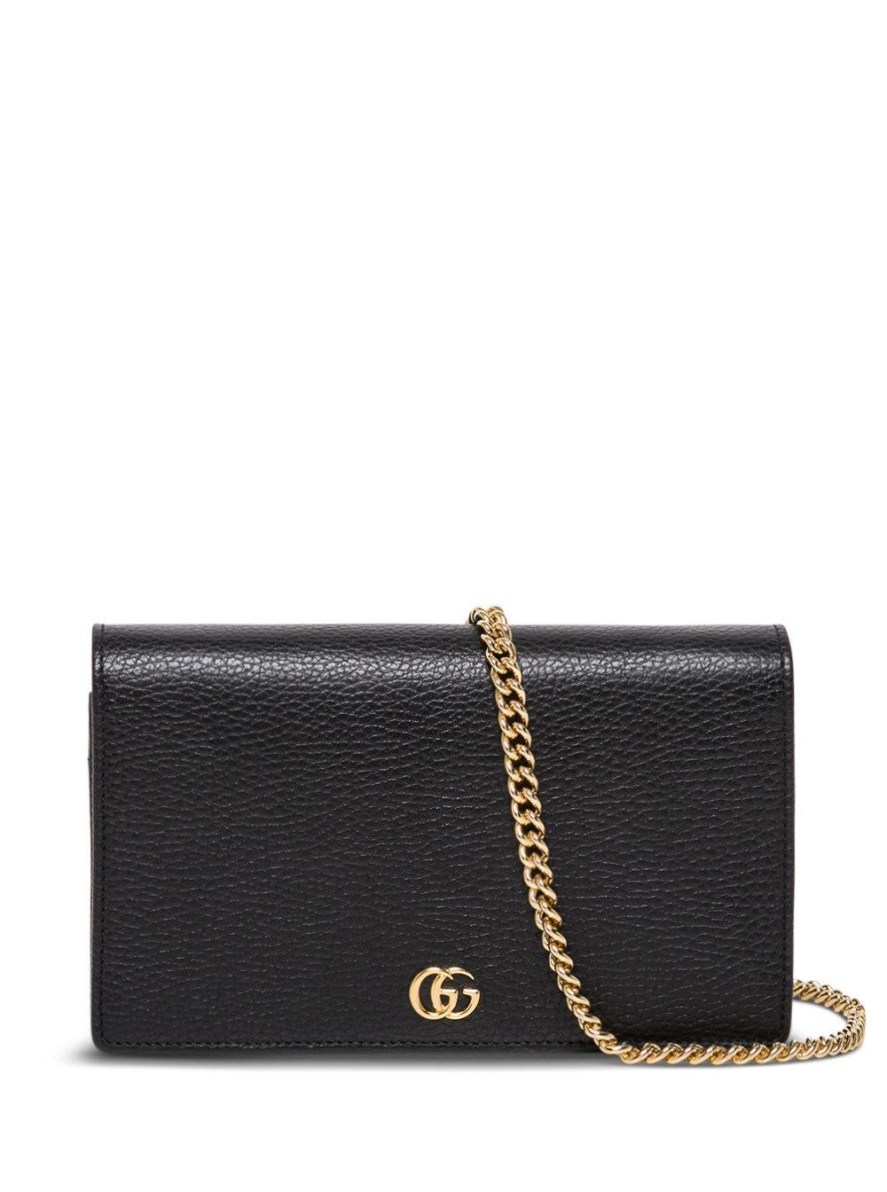 Gucci Petite GG Marmont Chain Wallet Leather Mini