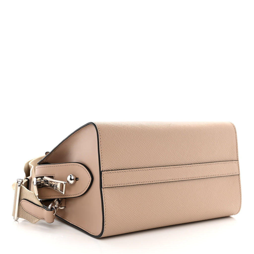 New Prada Saffiano Cuir Leather Handbag Beige