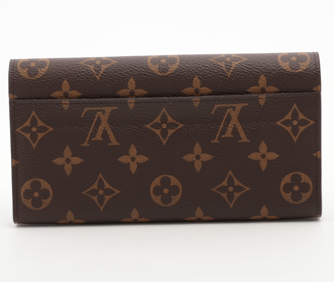 Louis Vuitton Monogram Portefeuille Fuschia