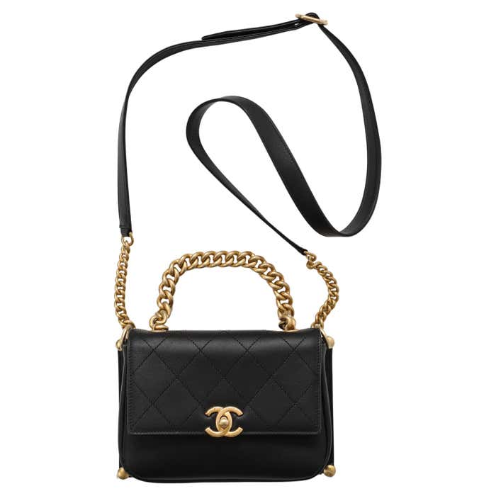 Chanel Matelasse Lambskin Chain Shoulder Bag