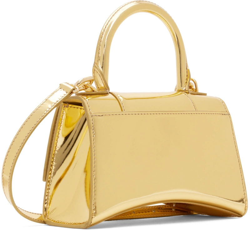 New Balenciaga Gold Hourglass Bag