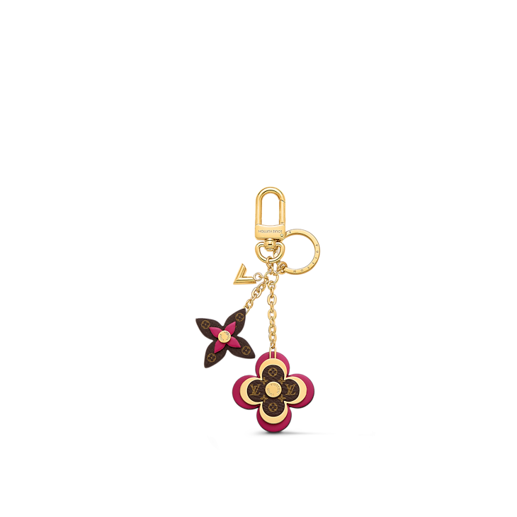 New Louis Vuitton Blooming Flowers BB Bag Charm and Key Holder