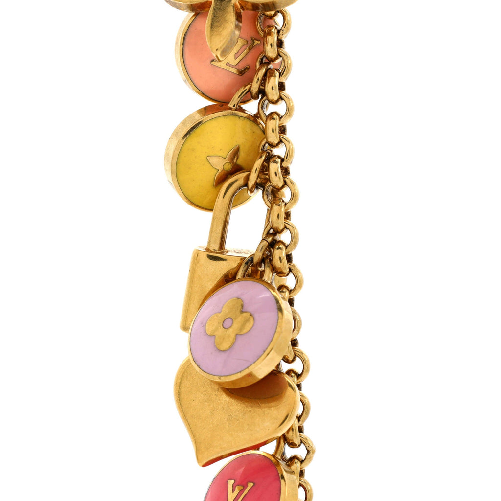 Louis Vuitton Pastilles Bag Charm and Key Holder Metal and Enamel