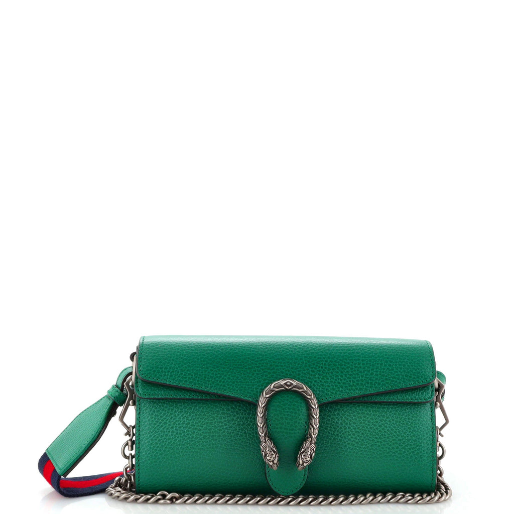 Gucci Dionysus East-West Flap Bag Leather Small