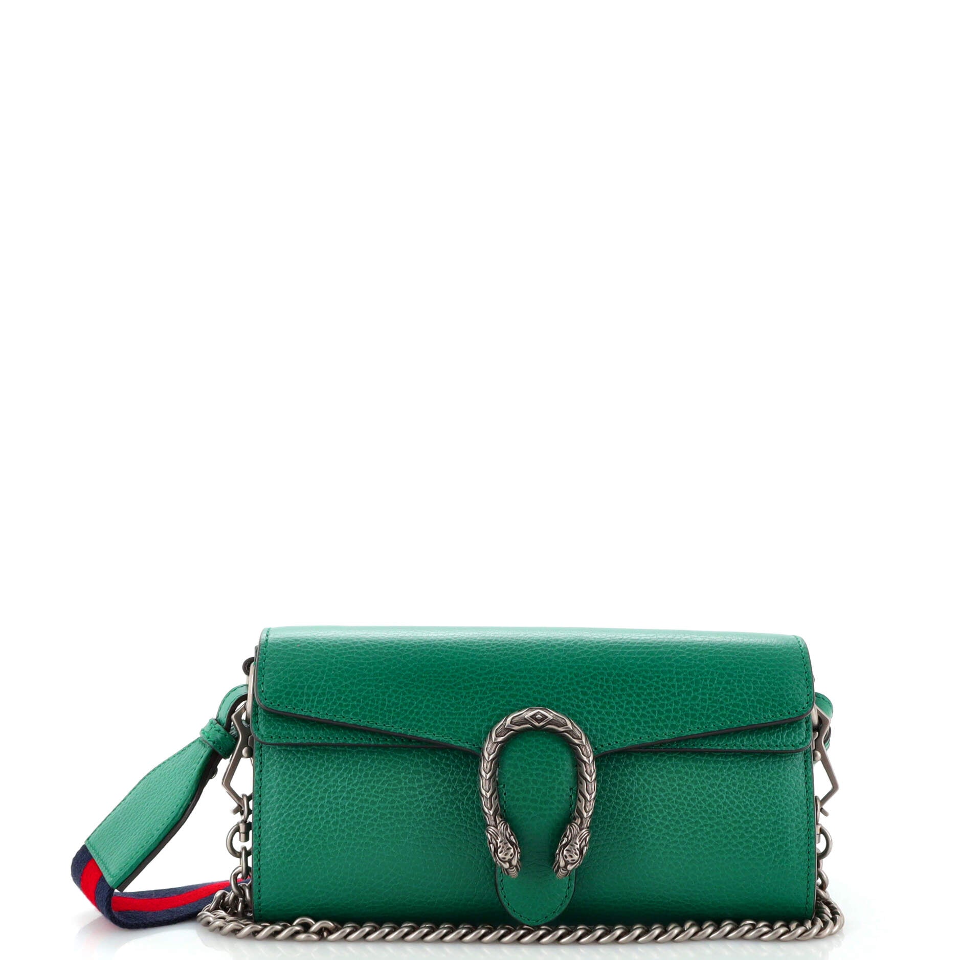 Gucci Dionysus East-West Flap Bag Leather Small