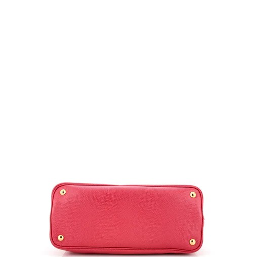 Prada Cuir Double Tote Saffiano Leather Small